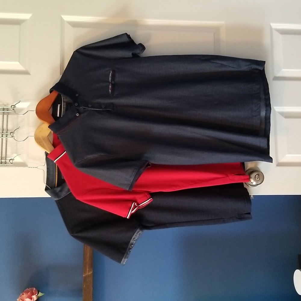 Bundle of casual men's shirts